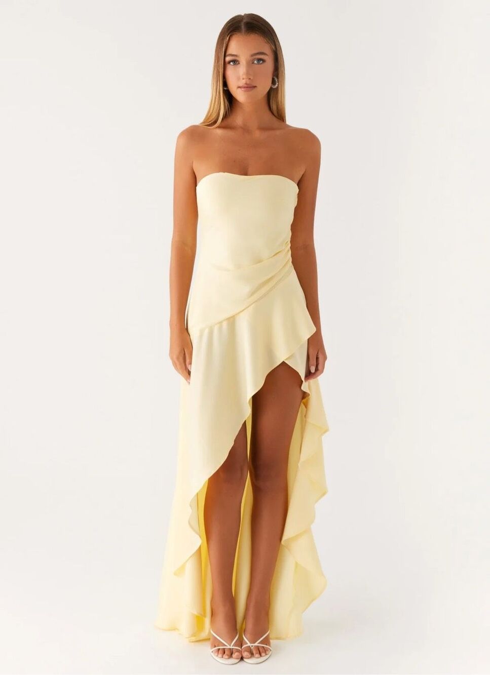 NEW Peppermayo Bodie Maxi Dress in Pastel Yellow Size 2